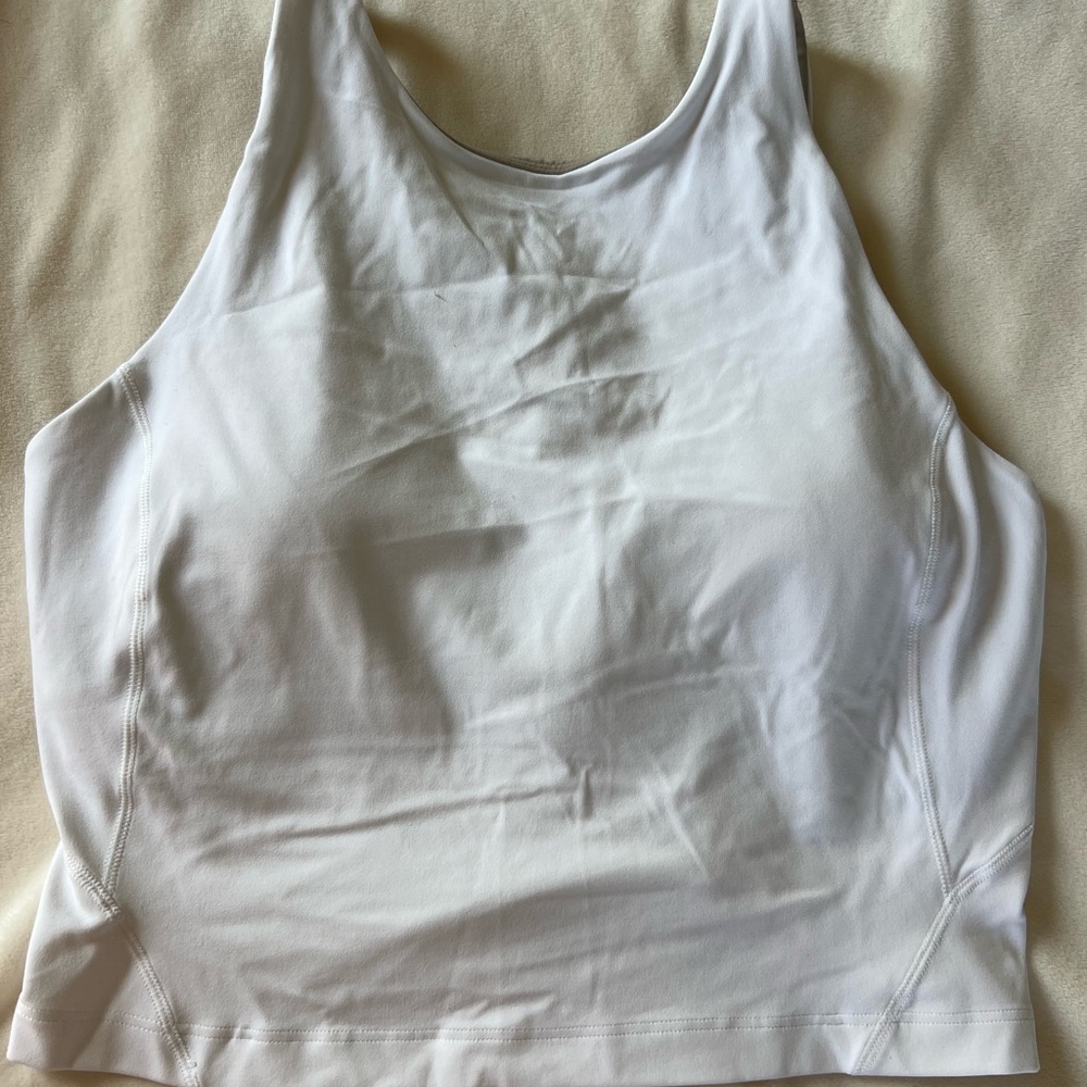 lululemon athletica White Halter Tank